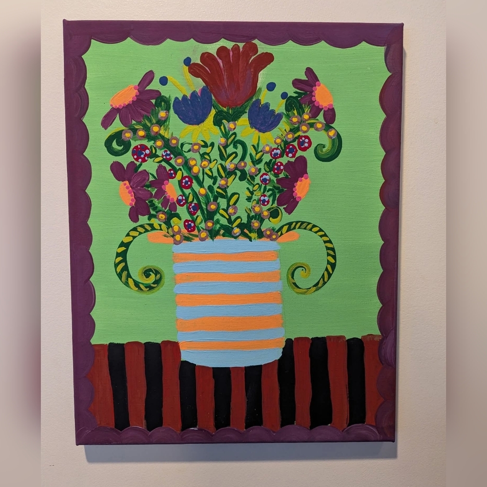Original Signed Folk Art